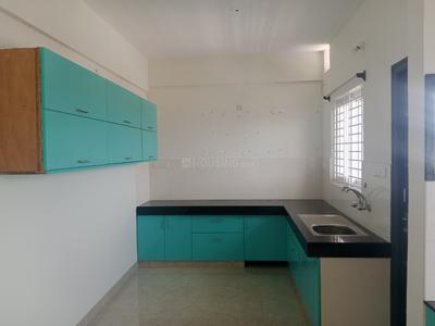 Kitchen Image of 1040 Sq.ft 3 BHK Apartment / Flat for sale in Neel Garden, Vadamadurai Coimbatore for Rs. 7400000
