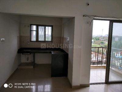 Kitchen Image of 575 Sq.ft 1 BHK Apartment / Flat for rent in GK Dayal Heights, Rahatani Pune for Rs. 25000