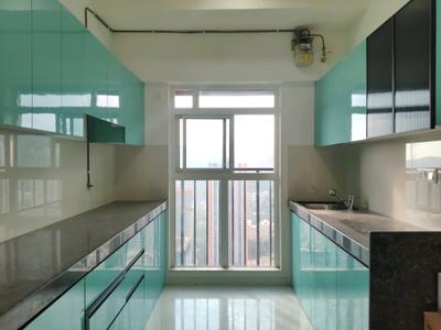 Kitchen Image of 1050 Sq.ft 2.5 BHK Apartment / Flat for rent in Sudarshan Sky Garden, Kasarvadavali Thane for Rs. 33000