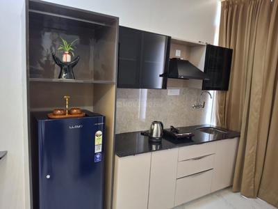 Kitchen Image of 515 Sq.ft 1 RK Apartment / Flat for sale in Jagatpura Jaipur for Rs. 3800000