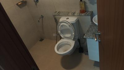 Bathroom Image of 500 Sq.ft 1 RK Studio for sale in Bhartiya Nikoo Homes Phase 2, Thanisandra Bengaluru for Rs. 7200000