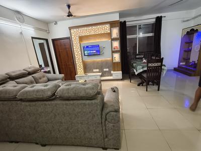 Hall Image of 1620 Sq.ft 3 BHK Apartment / Flat for rent in Pardos Okas Residency, Sushant Golf City Lucknow for Rs. 33500