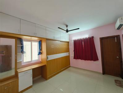 Bedroom Image of 1400 Sq.ft 3 BHK Apartment / Flat for rent in Accurate Wind Chimes, Narsingi Hyderabad for Rs. 47000
