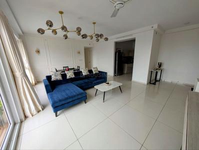 Hall Image of 1351 Sq.ft 3 BHK Apartment / Flat for rent in Godrej Air, Hoodi Bengaluru for Rs. 110000