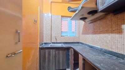 Kitchen Image of 850 Sq.ft 2 BHK Apartment / Flat for sale in Haltu Kolkata for Rs. 4150000