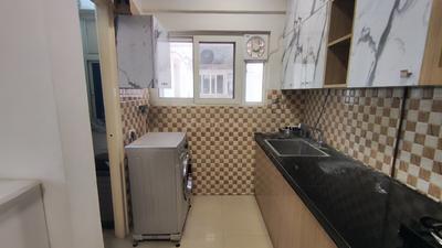 Kitchen Image of 1056 Sq.ft 2 BHK Apartment / Flat for rent in Sattva Laurel Heights, Jalahalli West Bengaluru for Rs. 40000