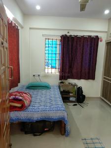 Bedroom Image of 600 Sq.ft 1 RK Builder Floor for rent in Hulimavu Bengaluru for Rs. 13500