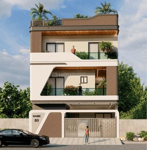 Image of 1351 Sq.ft 3 BHK Villa for sale in Manyawas, Jaipur for Rs. 33100000
