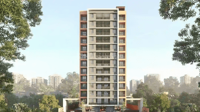 Image of 1420 Sq.ft 3 BHK Apartment / Flat for sale in Sah Santiago Uptown, Kiwale, Pune for Rs. 9500000