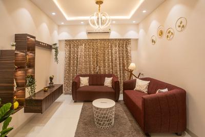 Hall Image of 710 Sq.ft 2 BHK Apartment / Flat for sale in Romell Orbis, Jogeshwari East Mumbai for Rs. 17500000