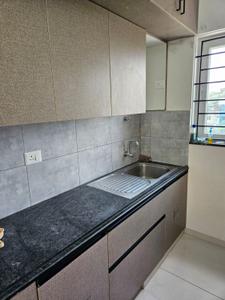 Kitchen Image of 1250 Sq.ft 2 BHK Apartment / Flat for rent in Casagrand Zenith, Medavakkam Chennai for Rs. 35000