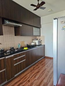 Kitchen Image of 1985 Sq.ft 3 BHK Apartment / Flat for rent in Acropolis Nine Hills, Kondhwa Pune for Rs. 75000