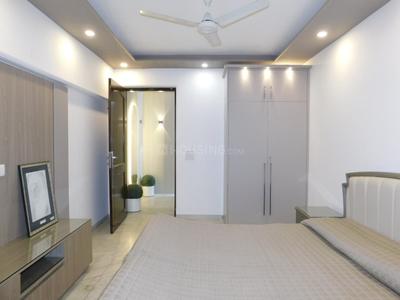 Bedroom Image of 1800 Sq.ft 3 BHK Builder Floor for rent in Masjid Moth Village New Delhi for Rs. 110000