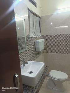 Bathroom Image of 730 Sq.ft 1 BHK Independent House for rent in Sector 19 Noida for Rs. 19000
