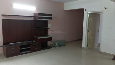 Living Room Image of 1499 Sq.ft 3 BHK Apartment / Flat for rent in Janhavi Meadows, Akshayanagar Bengaluru for Rs. 29000