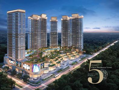Image of 3270 Sq.ft 3 BHK Apartment / Flat for sale in M3M The Cullinan, Sector 94, Noida for Rs. 72000000