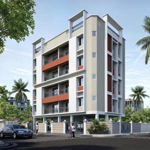 Image of 910 Sq.ft 2 BHK Apartment / Flat for sale in Bansdroni, Kolkata for Rs. 4600000