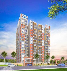 Image of 1032 Sq.ft 3 BHK Apartment / Flat for sale in Park View Tower, Industrial Area, Durgapur for Rs. 3694000