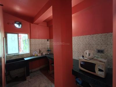 Kitchen Image of 1200 Sq.ft 3 BHK Builder Floor for sale in Ambient Winds, Kalikapur, EM Bypass Kolkata for Rs. 6000080
