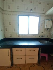 Kitchen Image of 1000 Sq.ft 2 BHK Apartment / Flat for rent in Sairaj Developers Pune Kute Vrindavan, Akurdi Pune for Rs. 24000