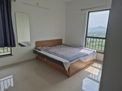 Bedroom Image of 1080 Sq.ft 2 BHK Apartment / Flat for rent in Shapoorji Pallonji Joyville Sensorium, Maan Pune for Rs. 26980
