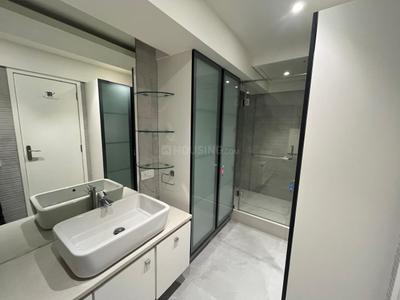 Bathroom Image of 1309 Sq.ft 2 BHK Apartment / Flat for rent in Omkar Veda Exclusive, Parel Mumbai for Rs. 140000