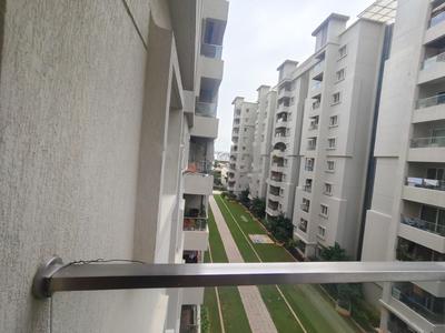 Balcony Image of 2236 Sq.ft 3 BHK Apartment / Flat for rent in Green Mark Mayfair Apartments, Osman Nagar Hyderabad for Rs. 60010