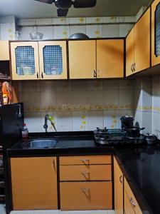 Kitchen Image of 525 Sq.ft 1 BHK Apartment / Flat for sale in Dombivli West Thane for Rs. 4000000