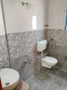 Bathroom Image of 680 Sq.ft 3 BHK Duplex for rent in New Waghodia Road Vadodara for Rs. 13000