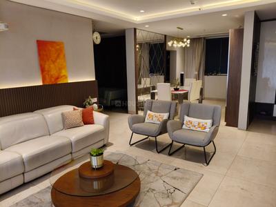 Hall Image of 2800 Sq.ft 4 BHK Apartment / Flat for rent in Sagitarius Bluegrass Residences, Kalyani Nagar Pune for Rs. 190000