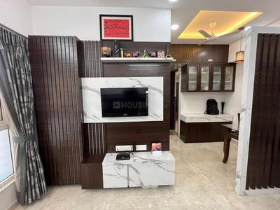 Living Room Image of 585 Sq.ft 2 BHK Apartment / Flat for rent in Lodha Amara, Kolshet Thane for Rs. 40000