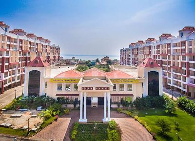 Image of 1324 Sq.ft 2 BHK Apartment / Flat for rent in Mathias Ocean Park Residency, Panjim, Goa for Rs. 55000