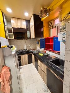 Kitchen Image of 1300 Sq.ft 3 BHK Apartment / Flat for rent in Jai Maa Gayatri Builders Ramgati Residency, Rukanpura Patna for Rs. 22000