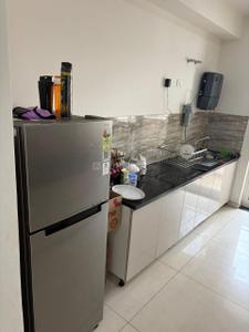 Kitchen Image of 453 Sq.ft 2 BHK Apartment / Flat for sale in Pareena Laxmi Apartments, Gopalpur Gurgaon for Rs. 4500000