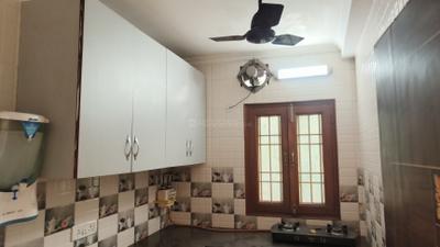 Kitchen Image of 600 Sq.ft 1 RK Builder Floor for rent in Malviya Nagar New Delhi for Rs. 29000