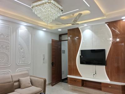 Living Room Image of 900 Sq.ft 3 BHK Builder Floor for sale in Dwarka Mor New Delhi for Rs. 5200000