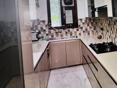 Kitchen Image of 1500 Sq.ft 2 BHK Builder Floor for rent in DLF Phase 1 Gurgaon for Rs. 85000