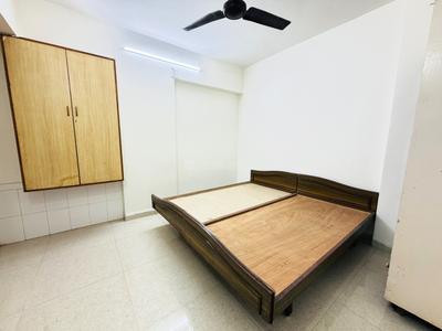 Bedroom Image of 1250 Sq.ft 2 BHK Apartment / Flat for rent in Satellite Ahmedabad for Rs. 20000