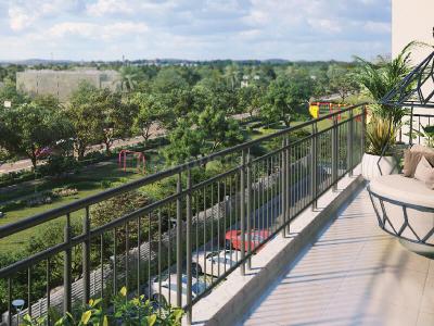 Balcony Image of 3775 Sq.ft 4 BHK Apartment / Flat for sale in Godrej Woods, Sector 43 Noida for Rs. 62545000