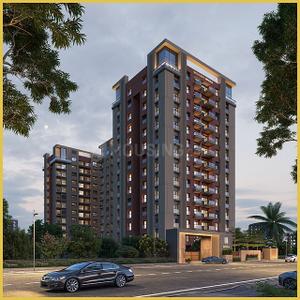 Image of 1285 Sq.ft 2 BHK Apartment / Flat for sale in Pal, Surat for Rs. 6000000