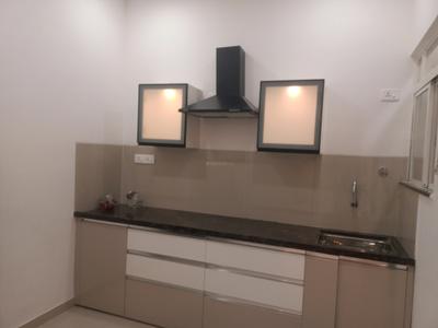 Kitchen Image of 780 Sq.ft 2 BHK Apartment / Flat for rent in Shapoorji Pallonji Joyville Sensorium, Maan Pune for Rs. 26000