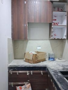Kitchen Image of 950 Sq.ft 2 BHK Apartment / Flat for sale in Hark Sai Homes 4, Sector 49 Noida for Rs. 4000000