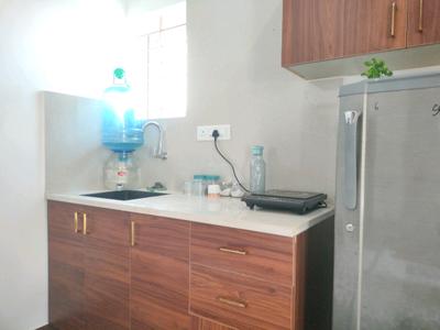 Kitchen Image of 250 Sq.ft 1 RK Apartment / Flat for rent in Kodathi Bengaluru for Rs. 20000