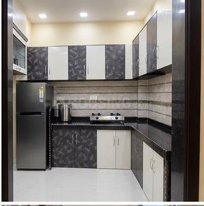 Kitchen Image of 600 Sq.ft 1 RK Independent House for rent in Nandanvan Nagpur for Rs. 3000