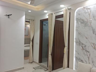Living Room Image of 600 Sq.ft 2 BHK Builder Floor for rent in Dwarka Mor New Delhi for Rs. 25000