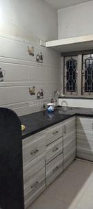 Kitchen Image of 700 Sq.ft 1 BHK Independent House for rent in Saiyed Vasna Vadodara for Rs. 8500
