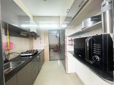 Kitchen Image of 1125 Sq.ft 2 BHK Apartment / Flat for sale in Jivrajpark Ahmedabad for Rs. 6100000