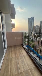 Balcony Image of 1050 Sq.ft 2 BHK Apartment / Flat for rent in Godrej Boulevard, Kharadi Pune for Rs. 25000