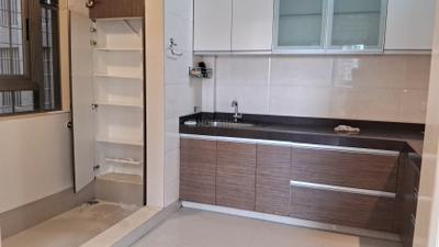 Kitchen Image of 1350 Sq.ft 3 BHK Apartment / Flat for rent in Sector D Mumbai for Rs. 210000