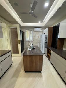 Kitchen Image of 2800 Sq.ft 3 BHK Builder Floor for rent in Bahapur New Delhi for Rs. 315000